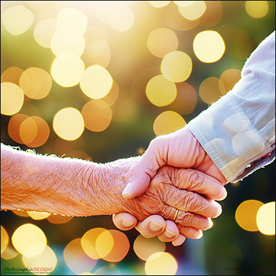 BUY NOW! HANDS AND HEARTS - PHOTOGRAPHIC ART PRINT