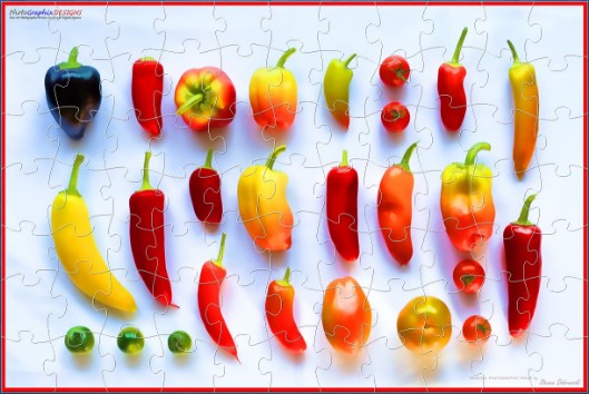 JIGSAW - HOT CHILLI PEPPERS JIGSAW - HOT CHILLI PEPPERS